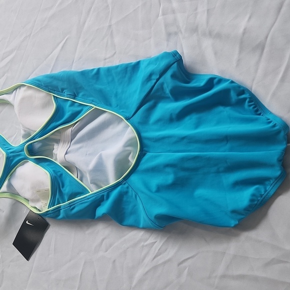 Nike Women's Blue One-Piece Swimsuit - Picture 5 of 6